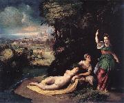 DOSSI, Dosso Diana and Calisto dfhg oil painting
